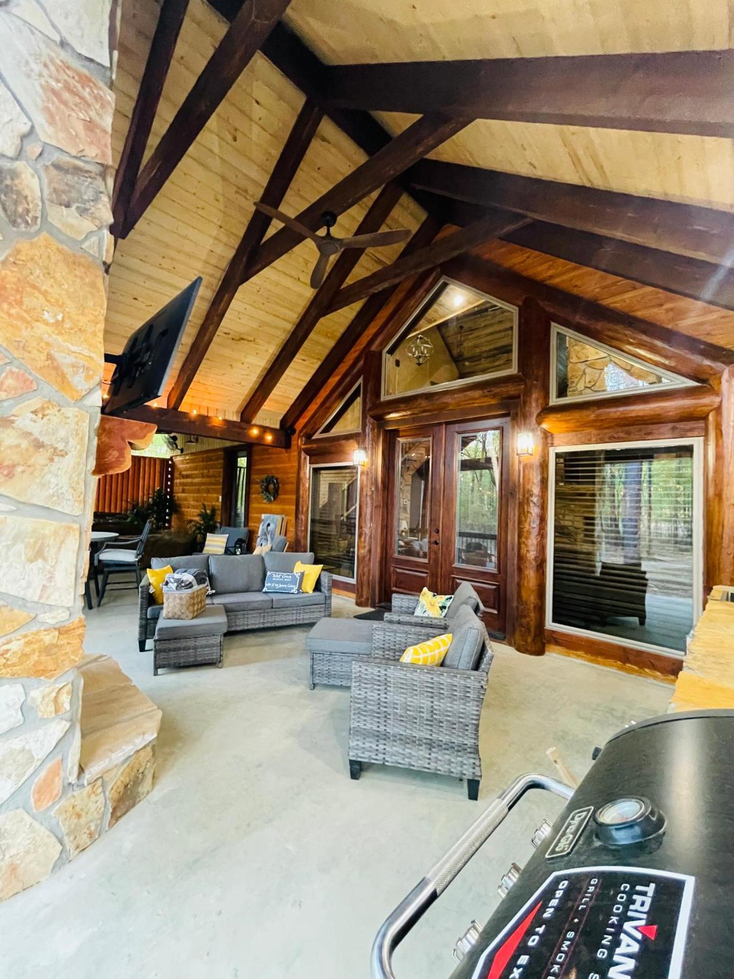 Wolf Creek Luxury Cabin Broken Bow Buitenkant foto