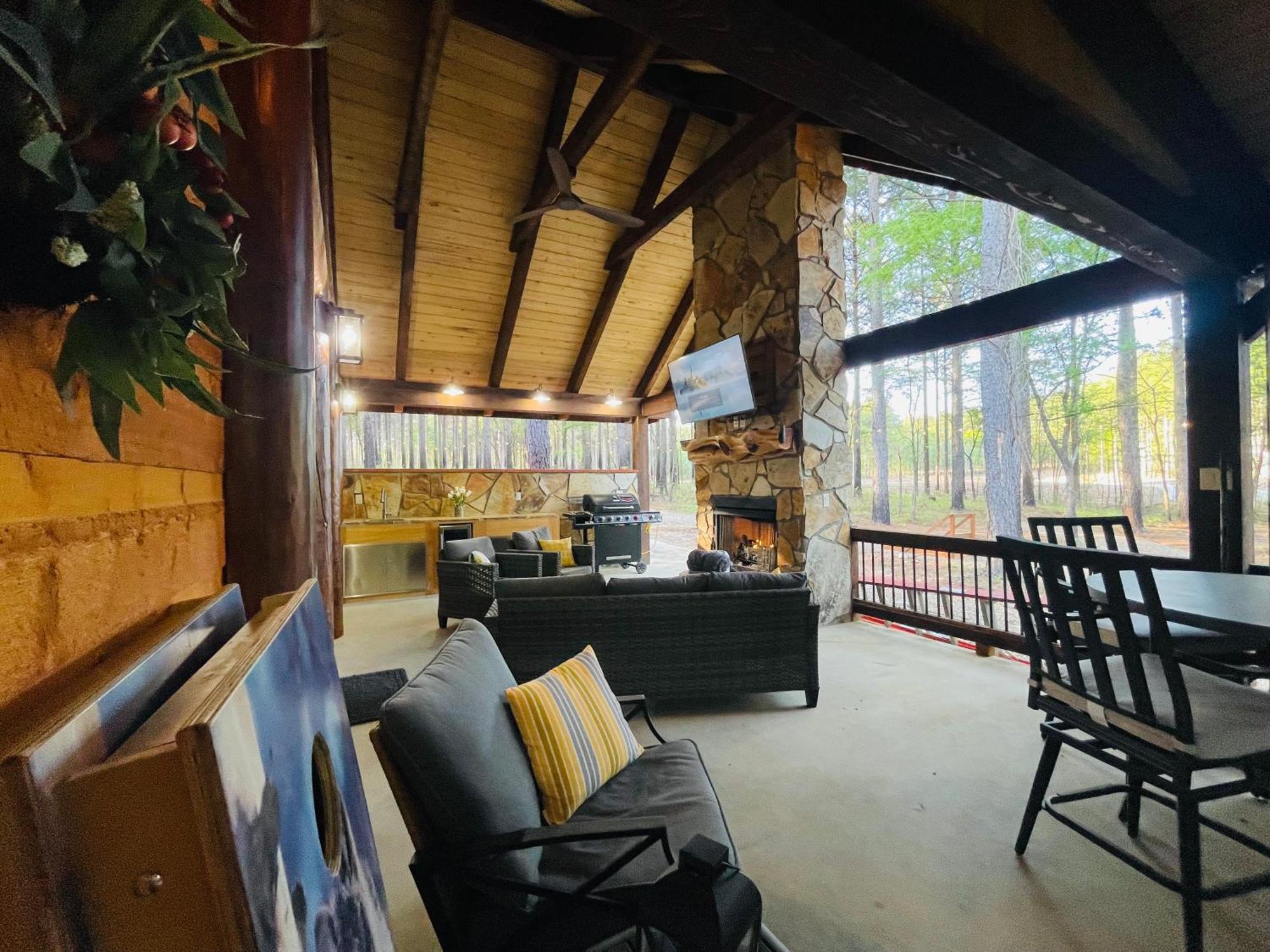 Wolf Creek Luxury Cabin Broken Bow Buitenkant foto