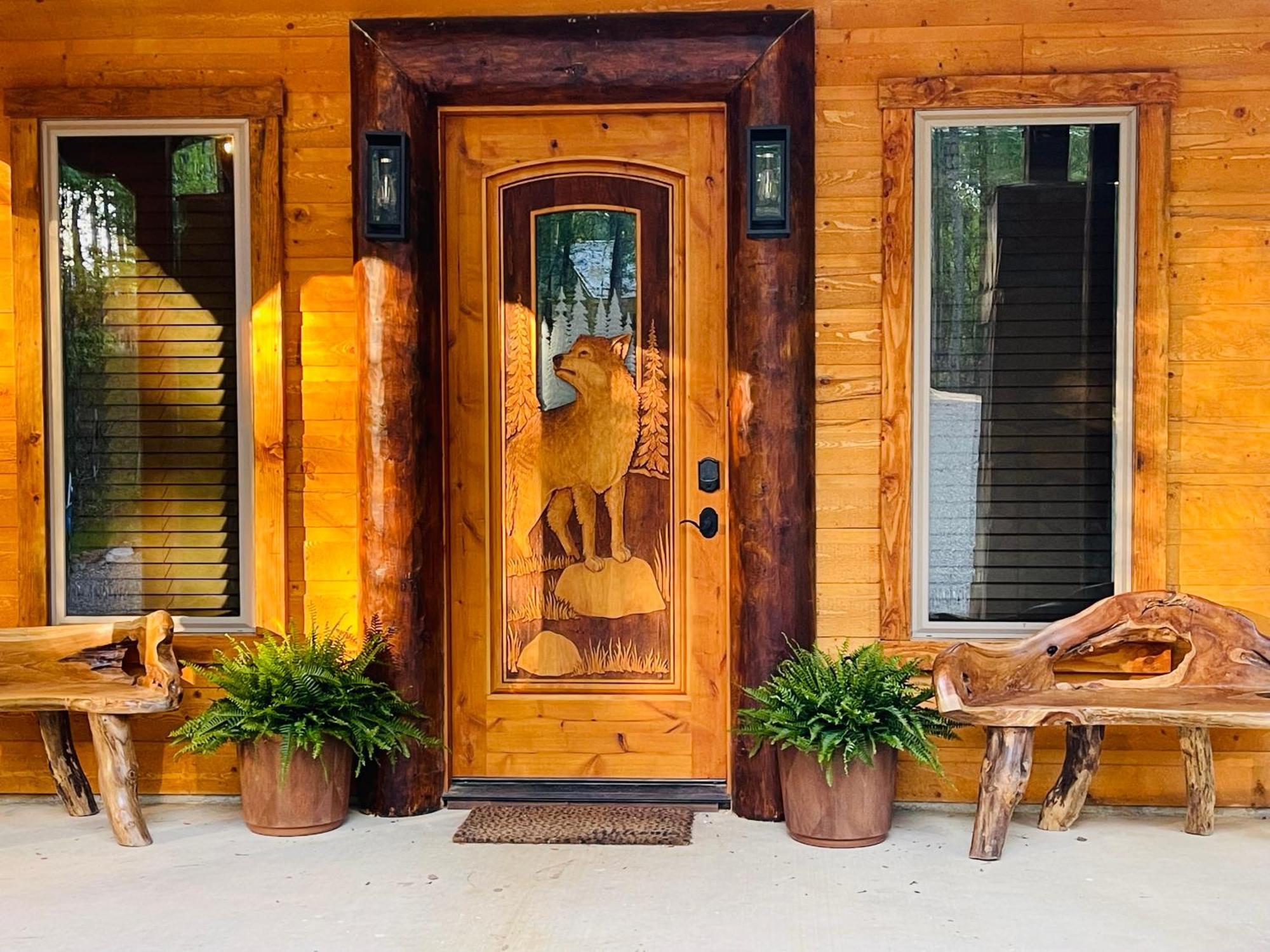 Wolf Creek Luxury Cabin Broken Bow Buitenkant foto