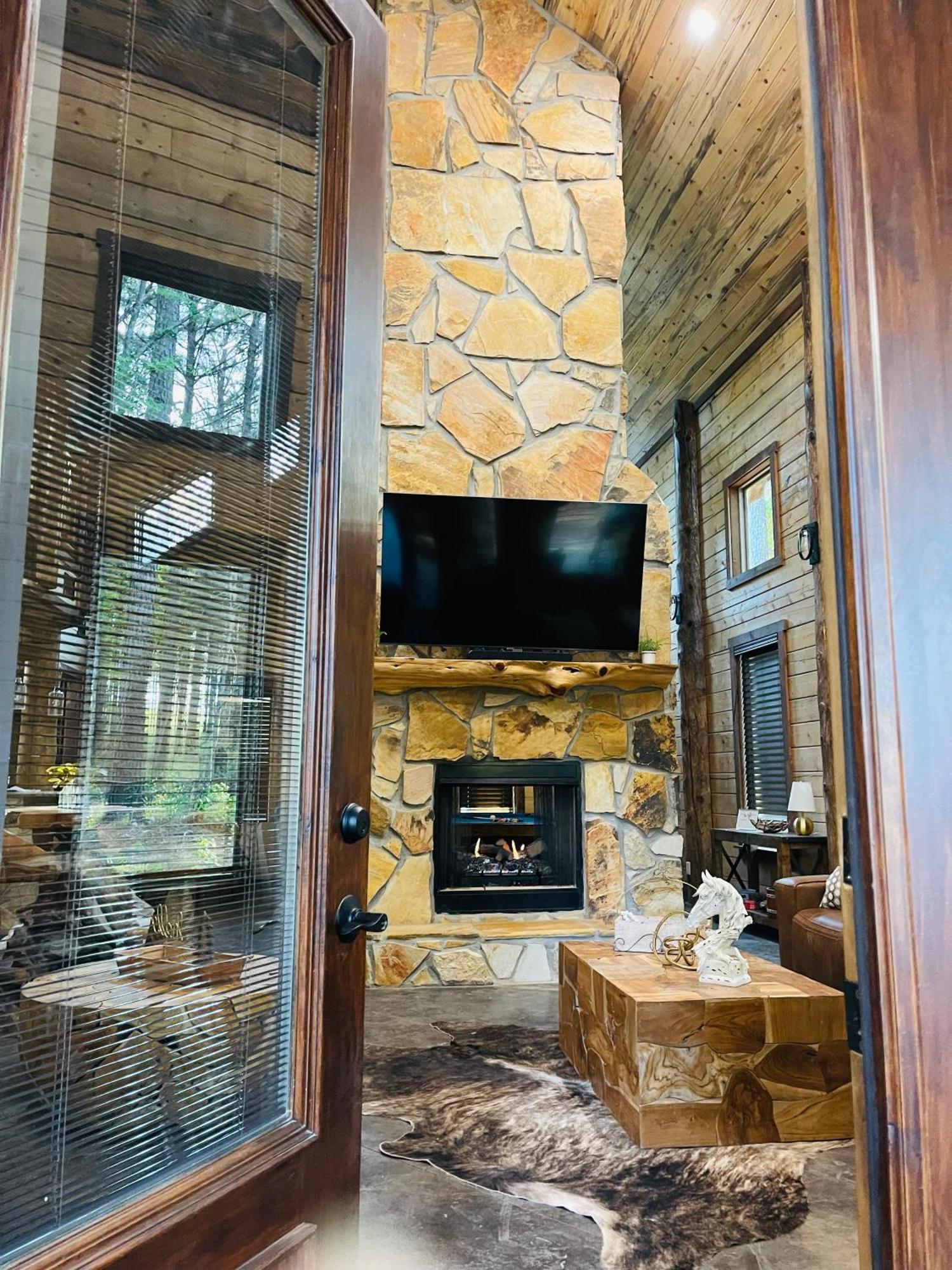 Wolf Creek Luxury Cabin Broken Bow Buitenkant foto