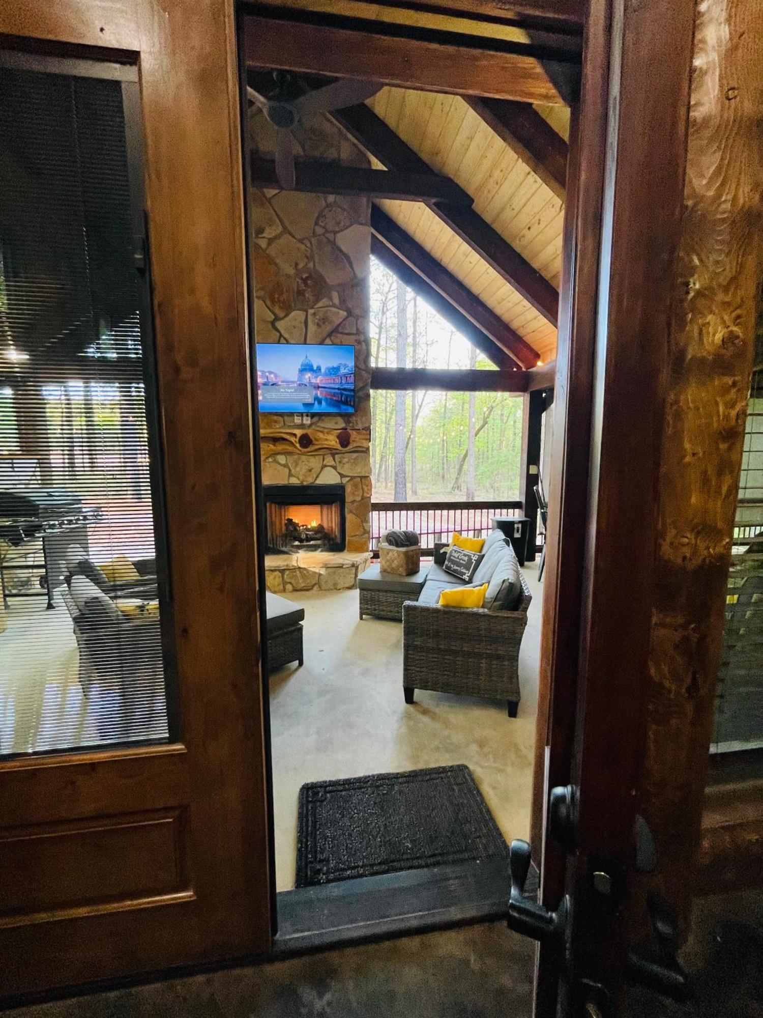 Wolf Creek Luxury Cabin Broken Bow Buitenkant foto